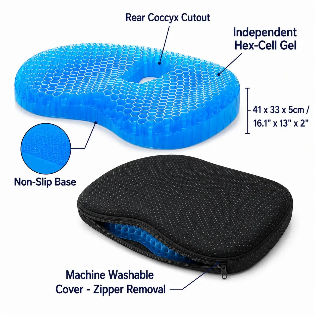Eliminate Tailbone Pain And Sit Comfortably For Hours With MediGel